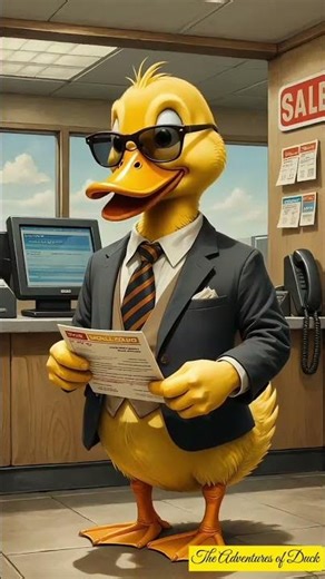 a duck flies away on a plane