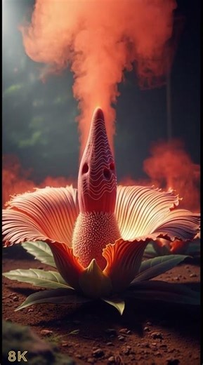This Giant Flower Smells Like DEATH 😱🌺💀 | Nature’s Hidden Secret #naturefacts