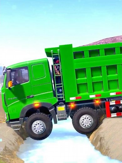 Spintires: MudRunner -SHACMAN DELONG X3000 Towing a Truck on a Snowy Road Ep308