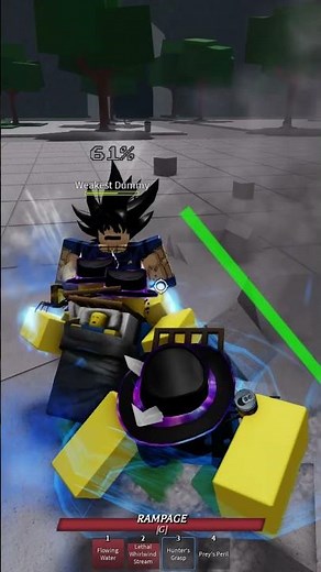 Hero Hunter Combo | The Strongest Battlegrounds | ROBLOX