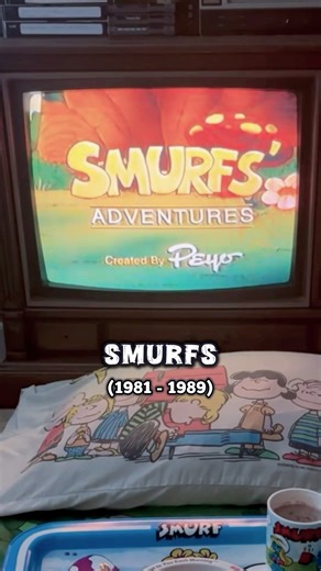 The Smurfs aired its first episode on NBC 44 years ago today on Saturday, September 12, 1981. The show ran for nine seasons airing its final episode on December 2, 1989. This was one of my favorite Saturday morning cartoons! Did you watch? 📺🥣 #80s #genx #thesmurfs #80skid #childhood #memories #saturdaymornings #hannabarbera #80scartoons #nostalgia | 80s Deennice