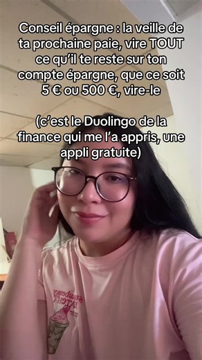 Conseil épargne : transférer tout le reste avant la paie