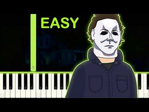 HALLOWEEN - EASY Piano Tutorial