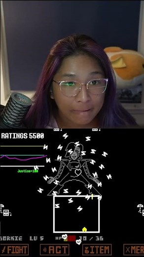 Perfect No-Hit Round vs Mettaton EX! | Undertale Blind Playthrough #nohit #undertale #mettaton