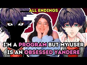 I'm An AI & My User Is An Obsessed Yandere | Cyber Obsession - ALL ENDINGS | Yandere Dating Sim