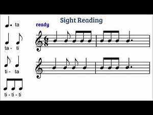 Reading 6/8 meter rhythm patterns 3
