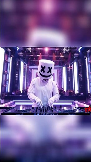 Marshmello's Epic DJ Set: Crowd Goes Wild With Lit-Up Wands! #shorts