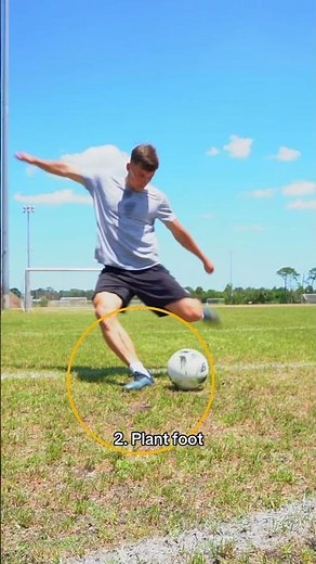 How to Hit A Finesse Shot (Tutorial) #soccer #football
