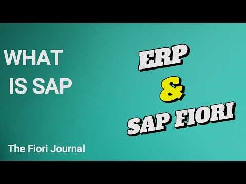 Introduction to SAP Fiori | ERP & SAP Explained in Hindi