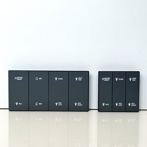 [Hot Item] Smart Hotel Solution Control System Durable PC RS485 220V Wall Switch