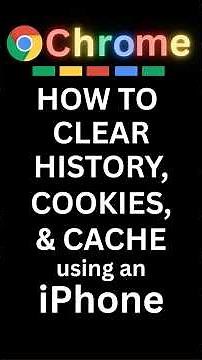 How To Delete History, Cookies, & Cache On The Chrome Browser Using An iPhone