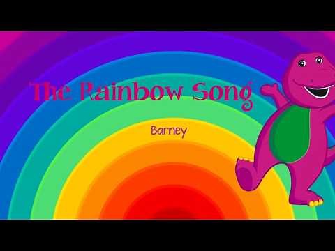 Barney The Rainbow Song with Lyrics