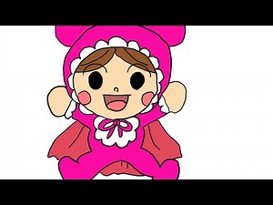 赤ちゃんマンのお絵かき♪イラスト アニメ アンパンマン 幼児も楽しいお絵かき遊び動画