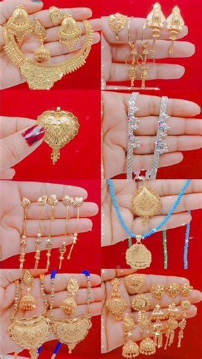 Very beautiful and bridal designs of gold jewellery #svjjewellers #short