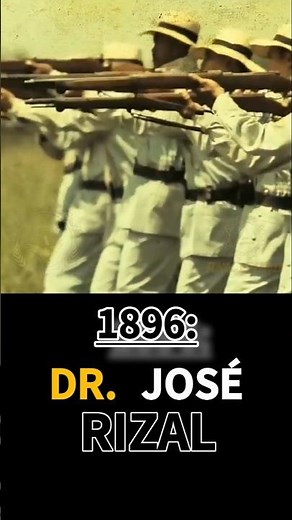 History of José Rizal's Execution #shorts #fyp #philippines #joserizal