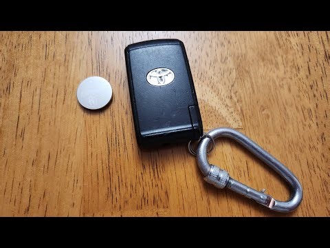 How To Replace Toyota Prius Keyfob Battery