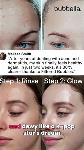 Microbubble Faucet Removes Makeup in Seconds #healthyskin #skincareroutine #cleanwater