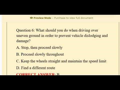 NYS TOW TRUCK ENDORSEMENT PRACTICE TEST 1-7 SPRING.PDF
