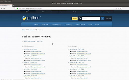 Ubuntu源代码安装Python