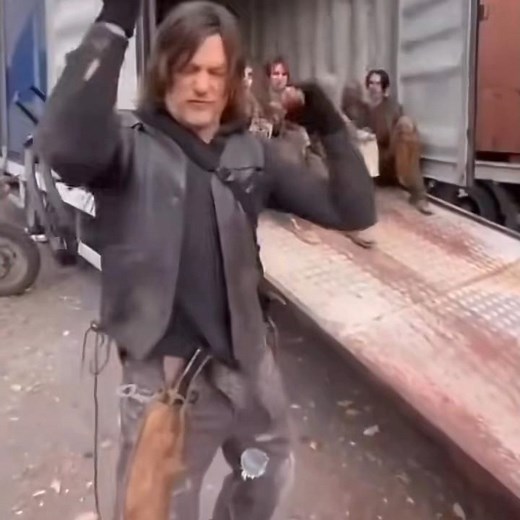 Norman Reedus funny videos 🕺🕺 #normanreedus #daryldixon #thewalkingdead