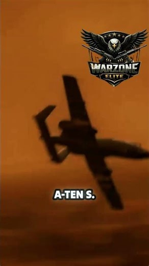 A-10 Strafing Run Stops Enemy Attack #warthog #military