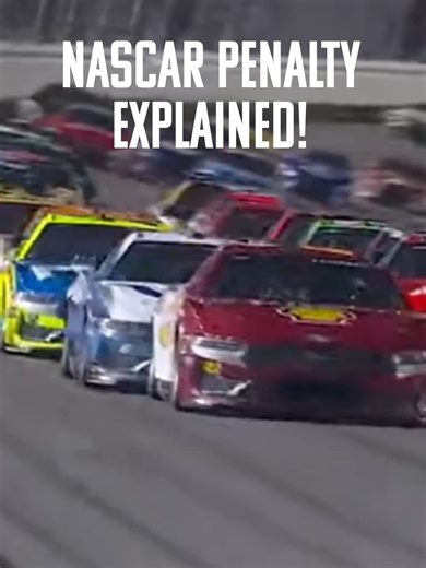 Lead in the water bottle_ NASCAR explains recent penalty! #nascar #racing#racetrack #ericestepp