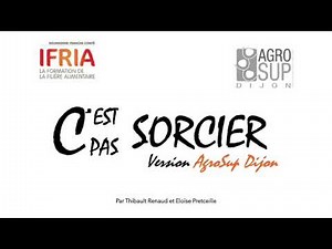 Présentation AgroSup Dijon apprentissage "C'est pas sorcier"