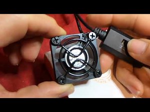 ELUTENG 40mm USB Fan with 3 Speed Control USB Ventilator Review