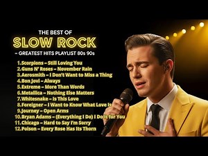 Best Slow Rock Ballads Of All Time || The Most Beautiful Soft Rock Ballads 80s 90s