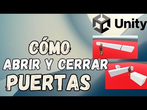 Cómo Abrir y Cerrar Puertas en UNITY | Tutorial Unity #5 | Animar y Abrir puertas con Rigidbody