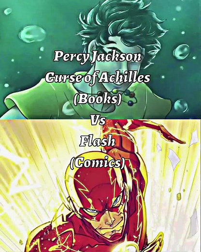 Percy Jackson Comic Book 1v1 Flash Battle | Comicologist Editing Tips