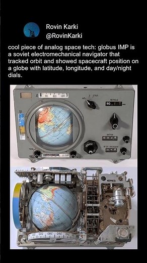 1961 Soviet Mechanical Navigation System – Guiding the Vostok Spacecraft