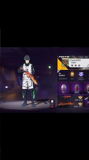 Zerox FF Free Fire uid || Zerox FF || GAMER SABBIN ||