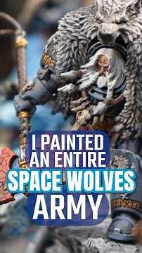Painting Space Wolves with Art of War!