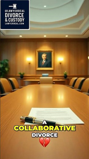Collaborative Divorce: What You NEED to Know #shorts