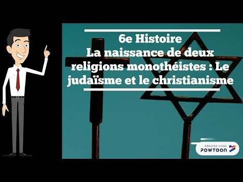 6e Histoire / La naissance du monothéisme juif ET des chrétiens dans l'Empire