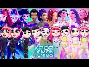 😈🎵 HUNTRIX KPOP DEMON HUNTERS ➕ ANGELA 2 | Cosplay Makeover Tutorial & Gameplay