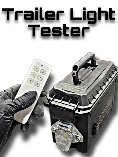 Trailer Light Tester Box! Must have for Mechanics that work on trailers! #mechanic #Trailer #tools