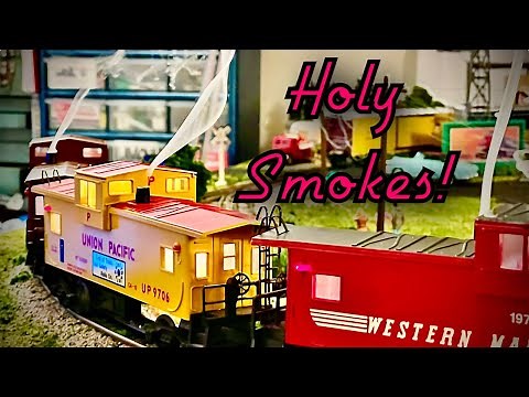 Lionel Smoking Extended Vision Line Cabooses | A Very Smokey Review!