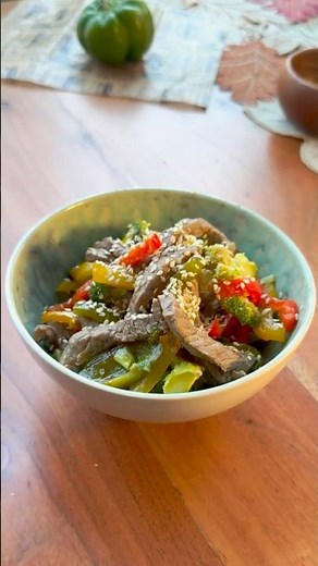 Beef Strips with Hoisin Sauce This Beef Strips with Hoisin Sauce recipe is a perfect quick healthy