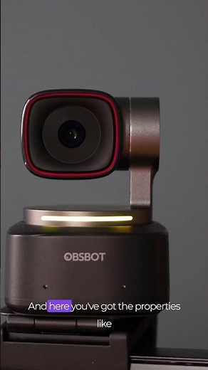 Elgato Stream Deck Support for Obsbot Tiny 2 PTZ Webcam