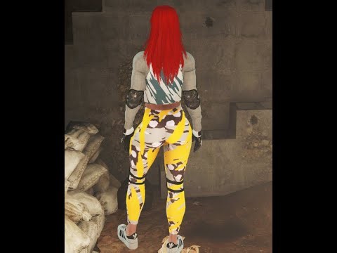 Long hair crouch clipping fix Tutorial