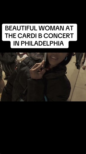 BEAUTIFUL WOMAN AT THE CARDI B CONCERT IN PHILADELPHIA,PA