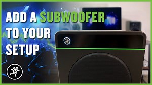 Whether you are setting up your home studio, gaming system, or even just a space to listen to your favorite tunes, a subwoofer can be essential. Learn how Mackie's CR8S-XBT with Bluetooth can be a perfect addition to your monitoring setup. | Mackie