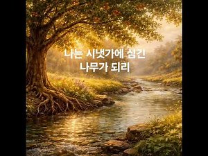 [나는 시냇가에 심긴 나무가 되리.10분반복]. [ I Will Be a Tree Planted by the Stream |10-Minute ] #창작CCM #자작CCM #시편1