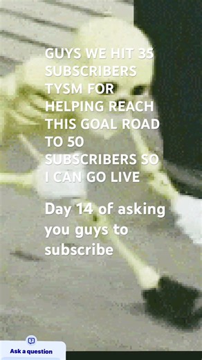 35 SUBSCRIBERS day 13