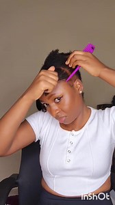 18K views · 309 reactions | Natural hair style tutorial 殺 | Natural & Beautiful | Facebook