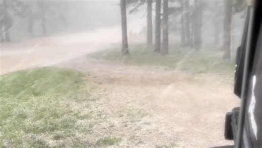 Colorado Pounded by Intense Hail and 60+ MPH Gusts