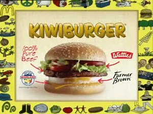 McDonalds Kiwiburger Advert - Original