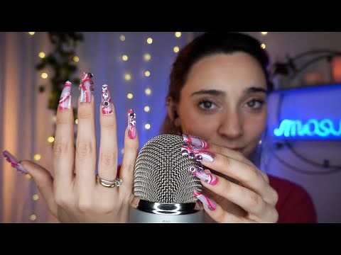 ASMR (ita sub eng) ma con LE UNGHIE LUNGHISSIME 🤩 AVRAI BRIVIDI OVUNQUE!